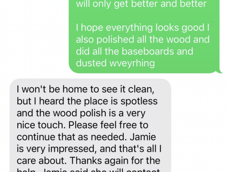 Quality house cleaning