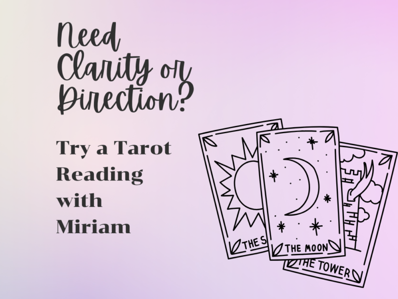 🌟 Personalized Tarot Readings by Miriam – Insight You Can Trust